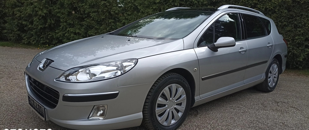 Peugeot 407 cena 12999 przebieg: 201500, rok produkcji 2006 z Radzionków małe 497